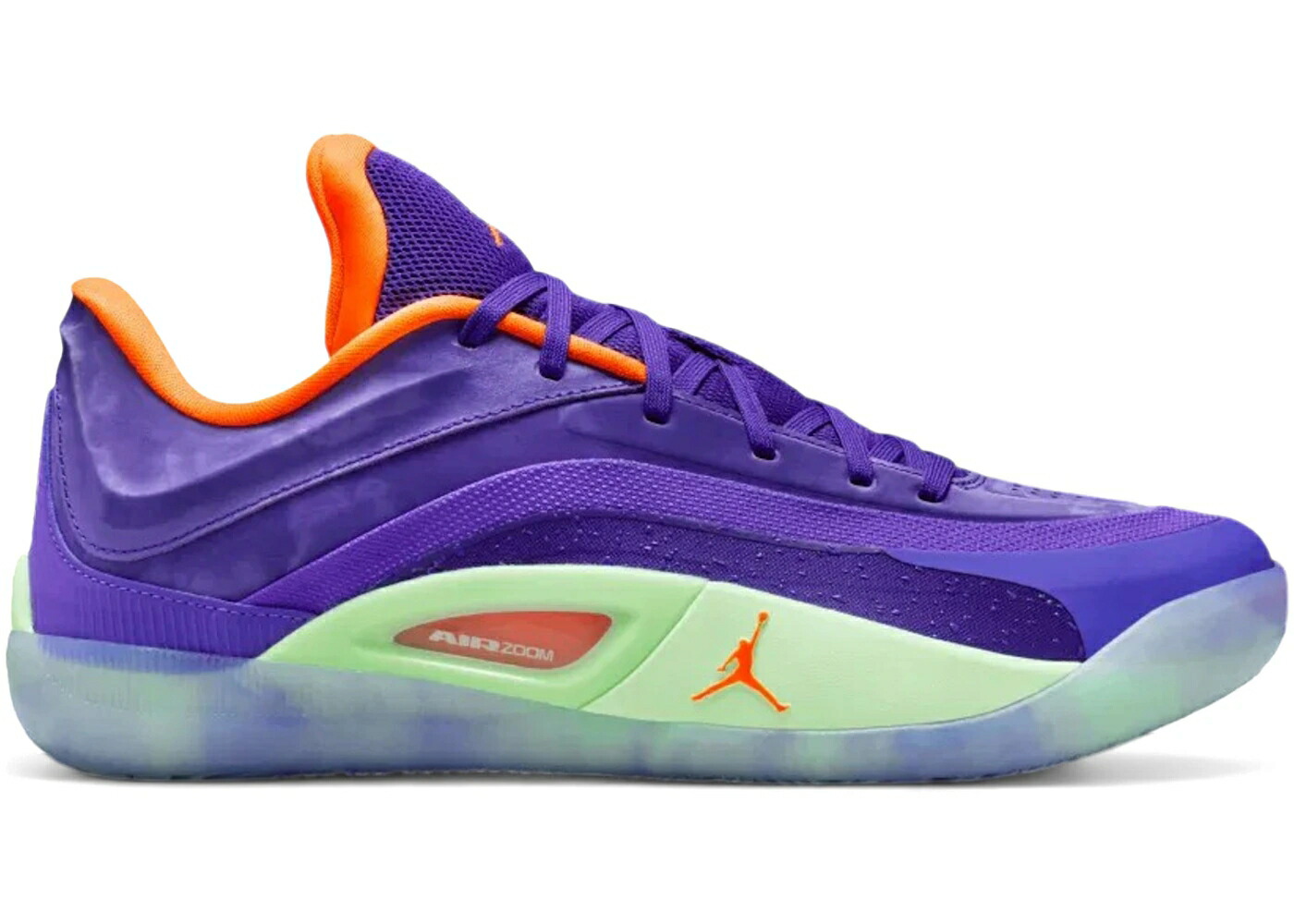 ナイキ ジョーダン 厚地の外套 紫 パープル 橙 オレンジ色 スニーカー メンズ JORDAN ZION 4 RARE FORM / COURT PURPLE TOTAL ORANGE