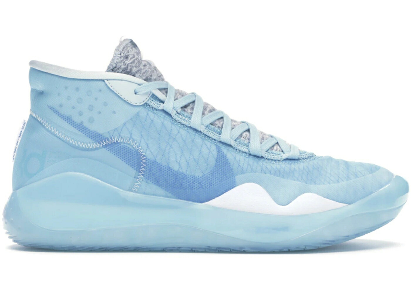ナイキ 青色 ブルー スニーカー メンズ NIKE KD 12 BLUE GLAZE / BLUE GLAZE PHOTO BLUE BLUE TINT