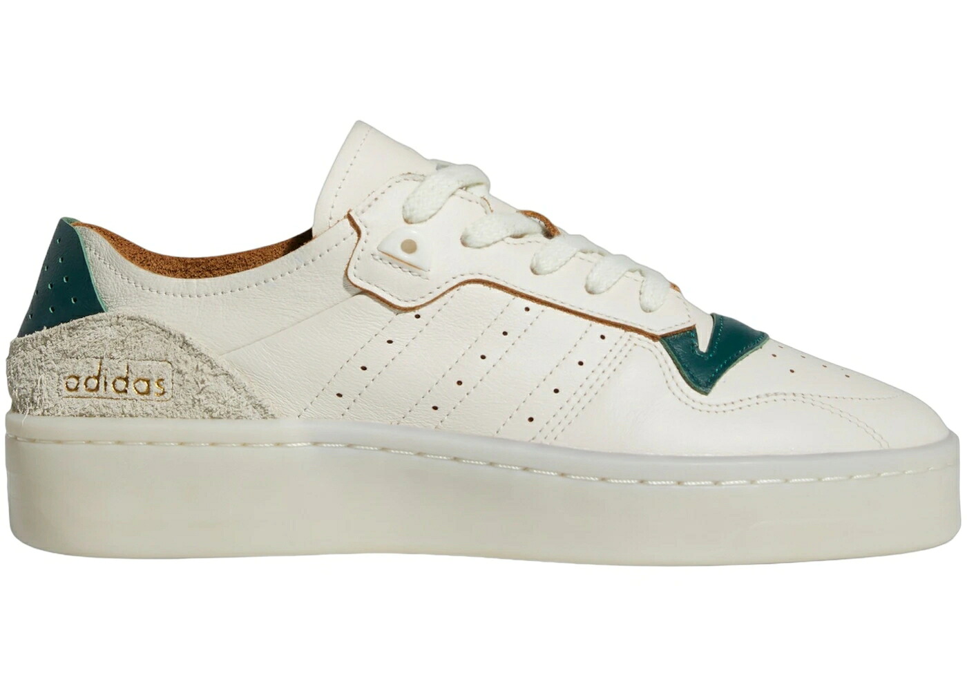 アディダス 白色 ホワイト 緑 グリーン アイボリー スニーカー メンズ ADIDAS RIVALRY LOW CLOUD WHITE COLLEGIATE GREEN IVORY / CLOUD WHITE COLLEGIATE GREEN