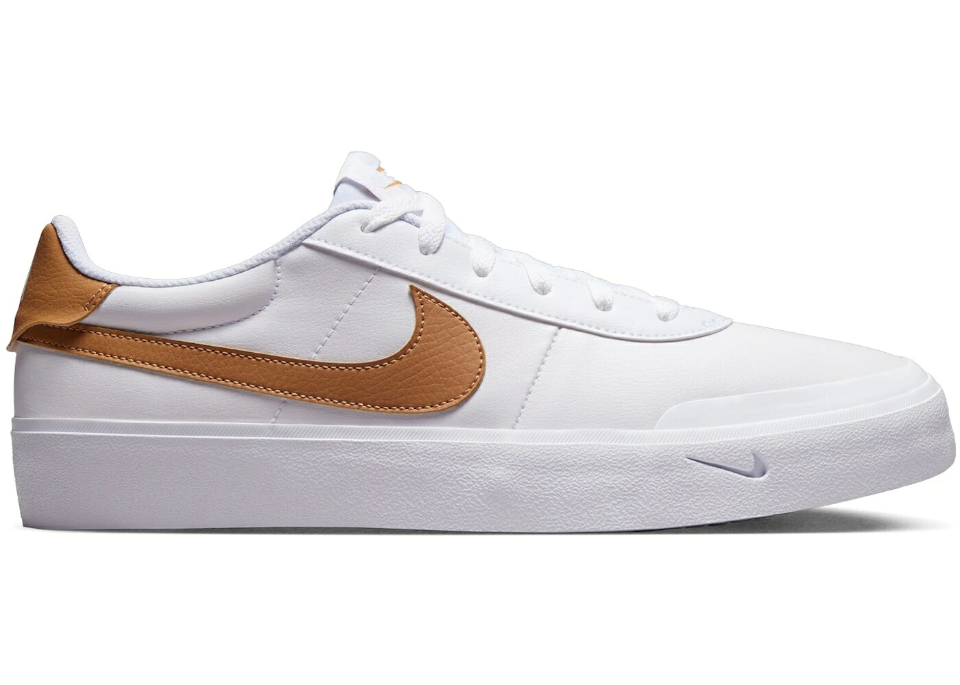 ナイキ 厚地の外套 白いこと 白いこと スニーカー メンズ NIKE COURT SHOT WHITE FLAX / WHITE FLAX