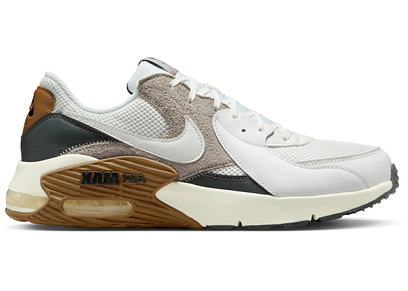 ナイキ マックス 白いこと 白いこと 分科大学 薄墨色 薄墨色 大気圏マックス スニーカー メンズ NIKE AIR MAX EXCEE SUMMIT WHITE LIGHT BRITISH TAN COLLEGE GREY / SUMMIT WHITE LIGHT BRITISH TAN