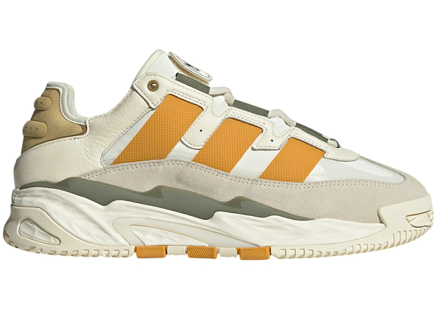 アディダス 白色 ホワイト 黄色 イエロー クリーム スニーカー メンズ ADIDAS NITEBALL OFF WHITE PRELOVED YELLOW CREAM / OFF WHITE PRELOVED YELLOW CREAM