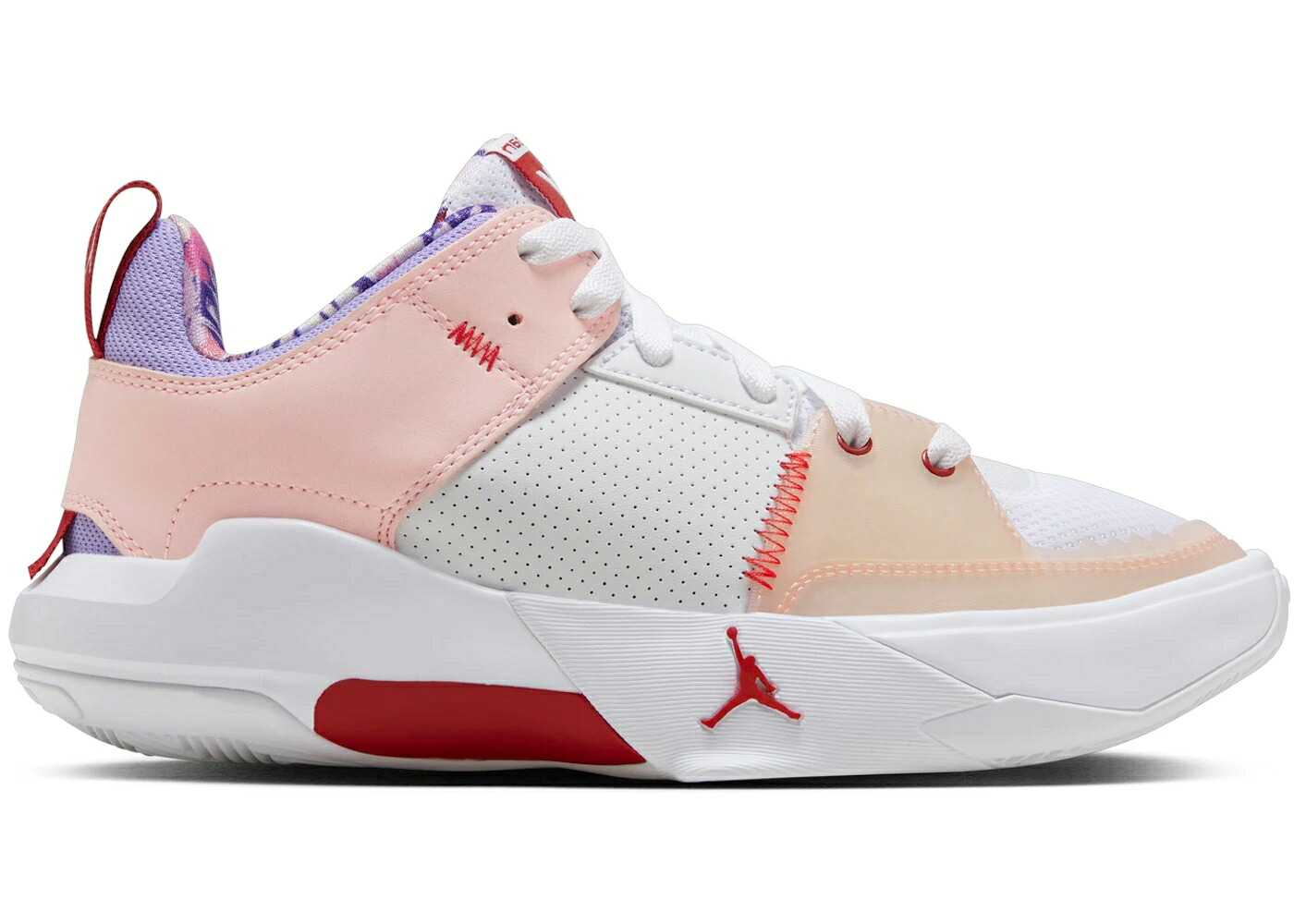 ナイキ ジョーダン 白色 ホワイト 紫 パープル 赤 レッド ジュニア キッズ JORDAN ONE TAKE 5 WHITE ARCTIC PUNCH PURPLE PULSE UNIVERSITY RED (GS) / WHITE ARCTIC PUNCH PURPLE PULSE ベビー マタニティ スニーカー｜スニケス