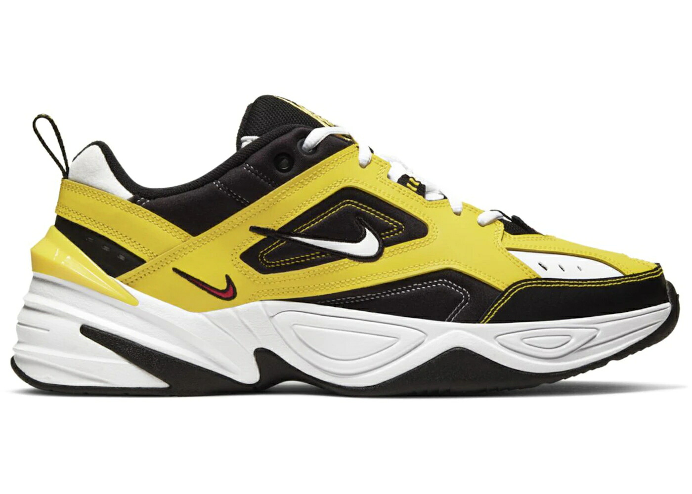 ナイキ 黄色 イエロー 黒色 ブラック 白色 ホワイト スニーカー メンズ NIKE M2K TEKNO YELLOW / YELLOW BLACK WHITE