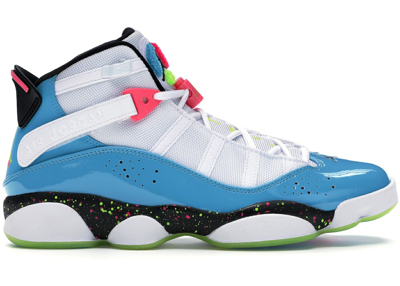 ナイキ ジョーダン 輪っか 白いこと 白いこと 青味 青み スニーカー メンズ JORDAN 6 RINGS WHITE LIGHT BLUE FURY CYBER / WHITE LIGHT BLUE FURY CYBER