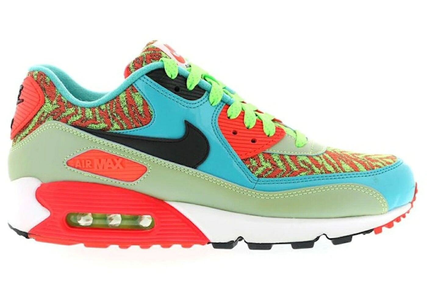 ナイキ マックス 菩提樹 黒いこと 黒いこと 翡翆 ジェード 大気圏マックス スニーカー メンズ NIKE AIR MAX 90 FLASH LIME / FLASH LIME BLACK HYPER JADE