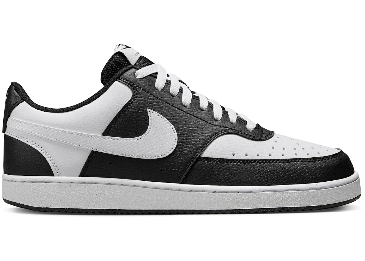 ナイキ コート 黒色 ブラック 白色 ホワイト スニーカー メンズ NIKE COURT VISION LOW BLACK WHITE (2025) / BLACK WHITE