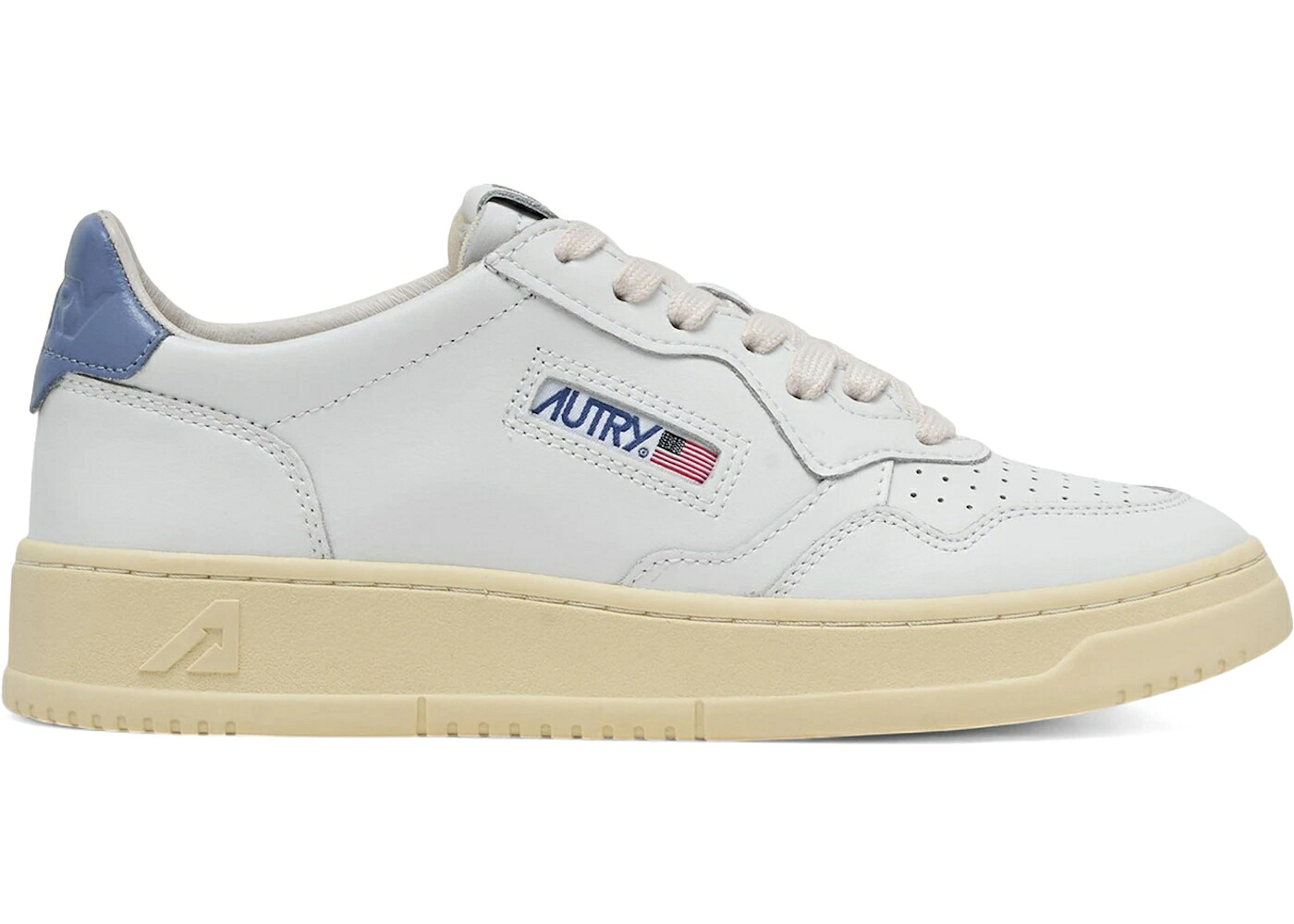 レザー 白色 ホワイト WOMEN'S スニーカー レディース AUTRY MEDALIST LEATHER LOW WHITE TEMPEST (WOMEN'S) / WHITE TEMPEST