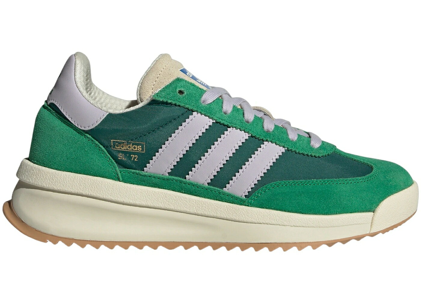 アディダス 緑 緑であること しろがね色 しろがね色 WOMEN\u0027S スニーカー レディース ADIDAS SL 72 RTN COLLEGIATE GREEN SILVER DAWN (WOMEN\u0027S) / COLLEGIATE GREEN SILVER DAWN