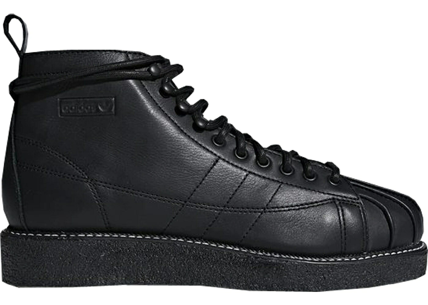アディダス スーパースター ブーツ コア 黒色 ブラック WOMEN'S スニーカー レディース ADIDAS SUPERSTAR LUXE BOOTS CORE BLACK (WOMEN'S) / CORE BLACK CORE BLACK CLOUD｜スニケス 140,900円