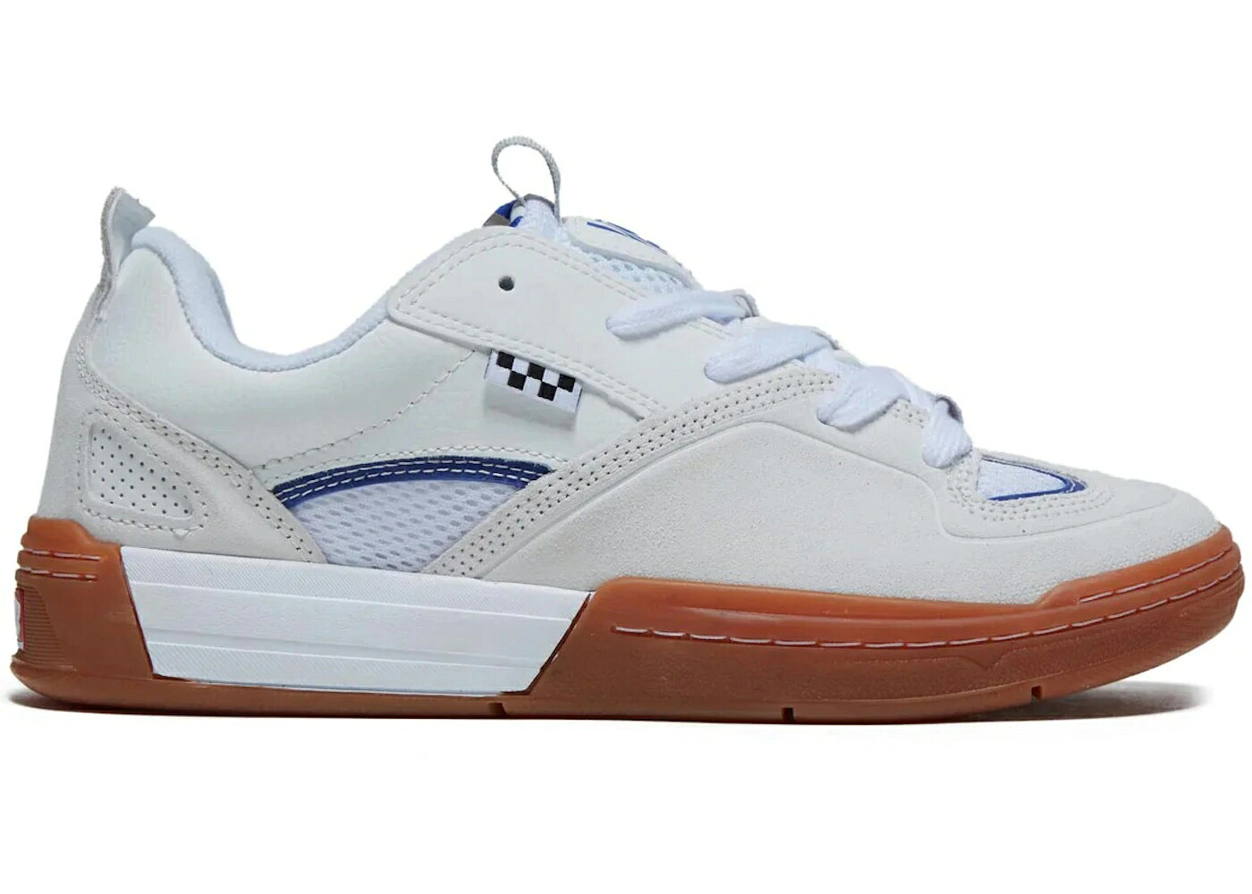 ヴァンズ バンズ スケート 白色 ホワイト 青色 ブルー スニーカー メンズ VANS SKATE MIXXA WHITE LIGHT BLUE GUM / WHITE LIGHT BLUE