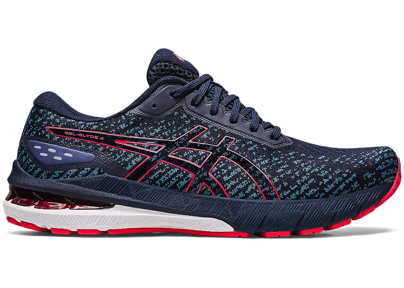 アシックス 赤 レッド スニーカー メンズ ASICS GEL-GLYDE 4 MIDNIGHT ELECTRIC RED / MIDNIGHT ELECTRIC RED