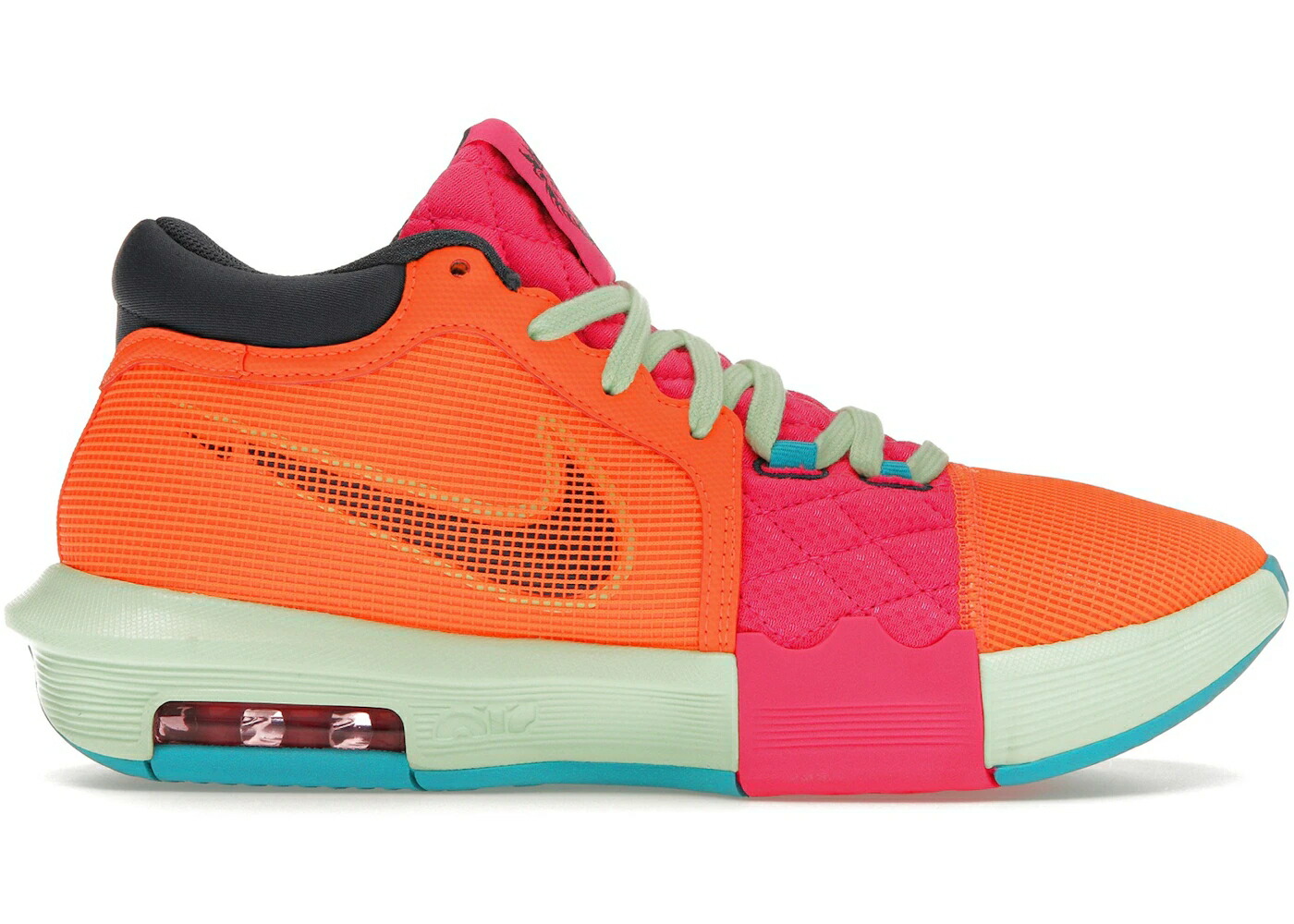 ナイキ レブロン 橙 オレンジ レーザー ウィットネス スニーカー メンズ NIKE LEBRON WITNESS 8 TOTAL ORANGE LASER FUCHSIA / TOTAL ORANGE LASER FUCHSIA VAPOR
