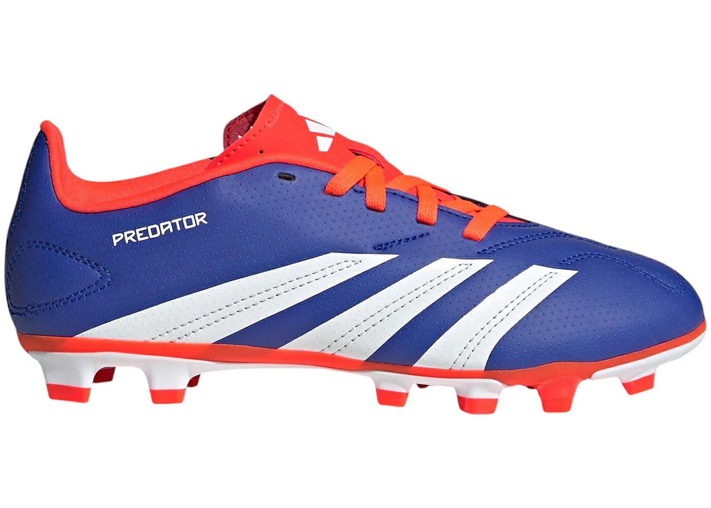 アディダス プレデター クラブ 青色 ブルー 白色 ホワイト 赤 レッド ジュニア キッズ ADIDAS PREDATOR CLUB FG LUCID BLUE CLOUD WHITE SOLAR RED (GS) / LUCID BLUE CLOUD WHITE SOLAR RED ベビー マタニティ スニ