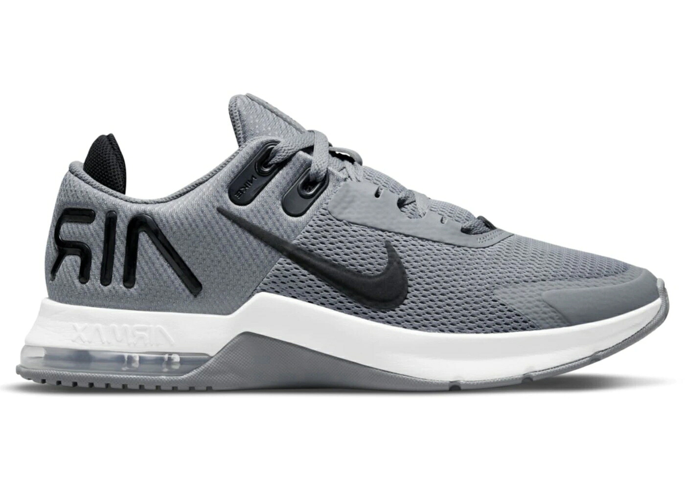 ナイキ マックス アルファ トレーナー クール 灰色 グレー 黒色 ブラック エアマックス スニーカー メンズ NIKE AIR MAX ALPHA TRAINER 4 COOL GREY / COOL GREY BLACK