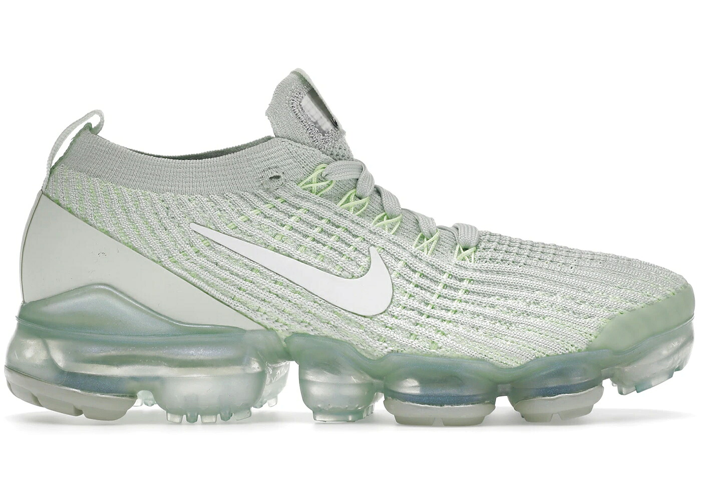 ナイキ 飛球編み物 翡翆 ジェード 佇まい エアヴェイパーマックス WOMEN\u0027S スニーカー レディース NIKE AIR VAPORMAX FLYKNIT 3 JADE AURA (WOMEN\u0027S) / JADE AURA PISTACHIO FROST GHOST