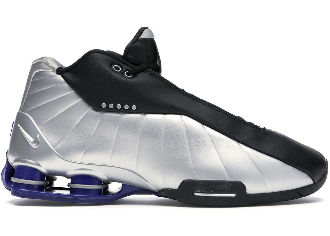 ナイキ ショックス 黒いこと 黒いこと しろがね色 しろがね色 スニーカー メンズ NIKE SHOX BB4 BLACK SILVER LAPIS / BLACK METALLIC SILVER LAPIS