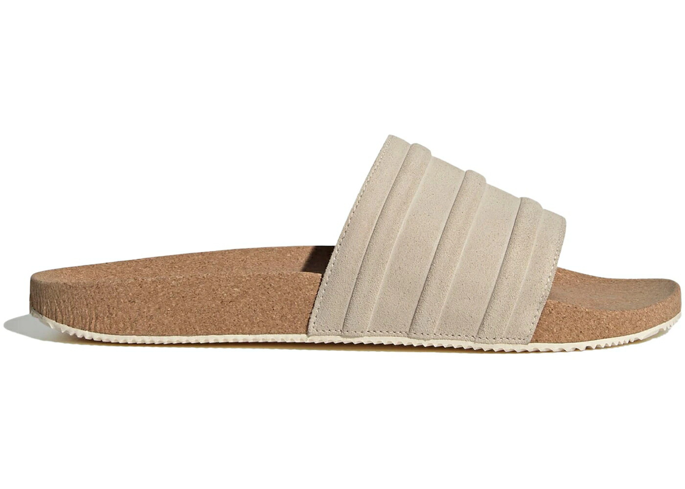 アディダス アディレッタ プレミアム 白色 ホワイト 青色 ブルー スニーカー メンズ ADIDAS ADILETTE PREMIUM SLIDES WONDER WHITE CORK / WONDER WHITE WONDER WHITE BLUE