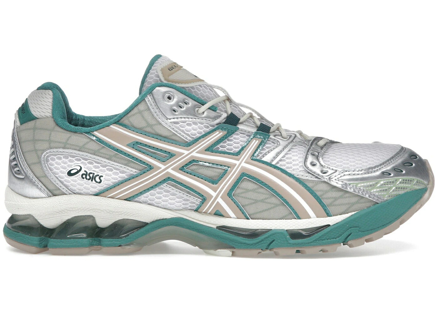 アシックス 白色 ホワイト 10.1 スニーカー メンズ ASICS GEL-NIMBUS WHITE RAINY LAKE / WHITE RAINY LAKE