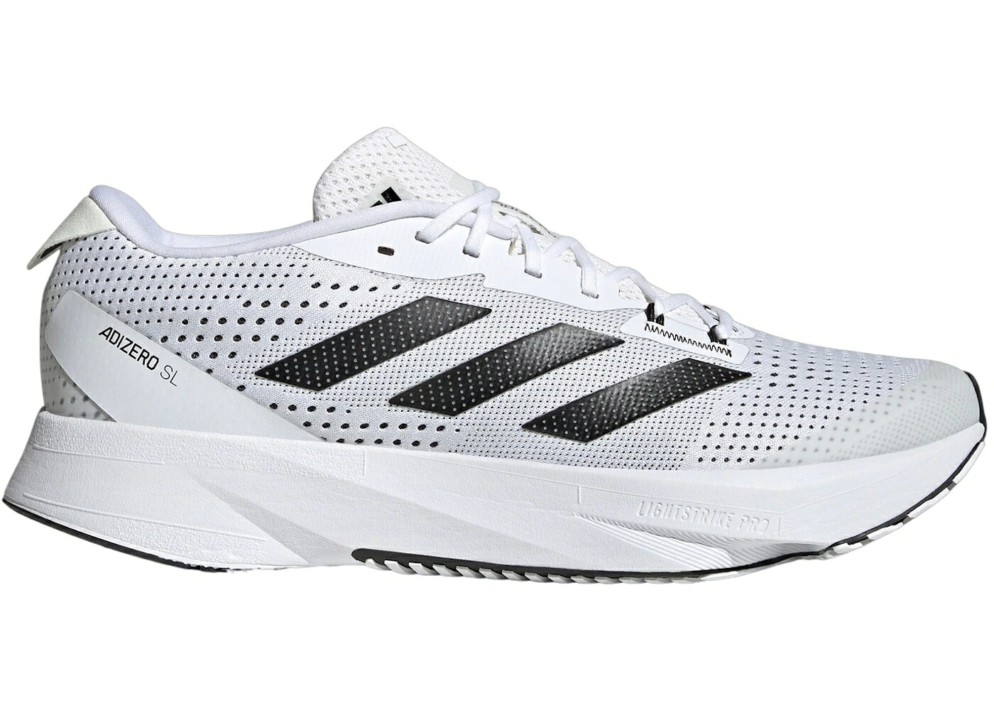 アディダス アディゼロ 白色 ホワイト コア 黒色 ブラック カーボン スニーカー メンズ ADIDAS ADIZERO SL CLOUD WHITE CORE BLACK CARBON / CLOUD WHITE CORE BLACK CARBON