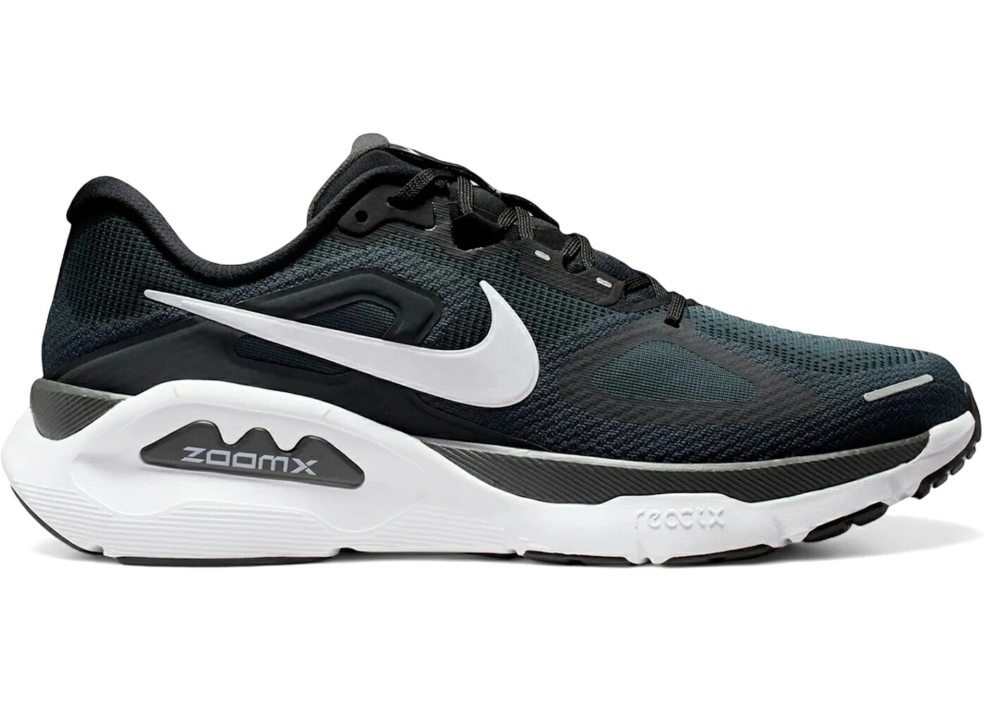 ナイキ 黒色 ブラック 白色 ホワイト スニーカー メンズ NIKE STRUCTURE PLUS BLACK WHITE / BLACK ANTHRACITE WHITE