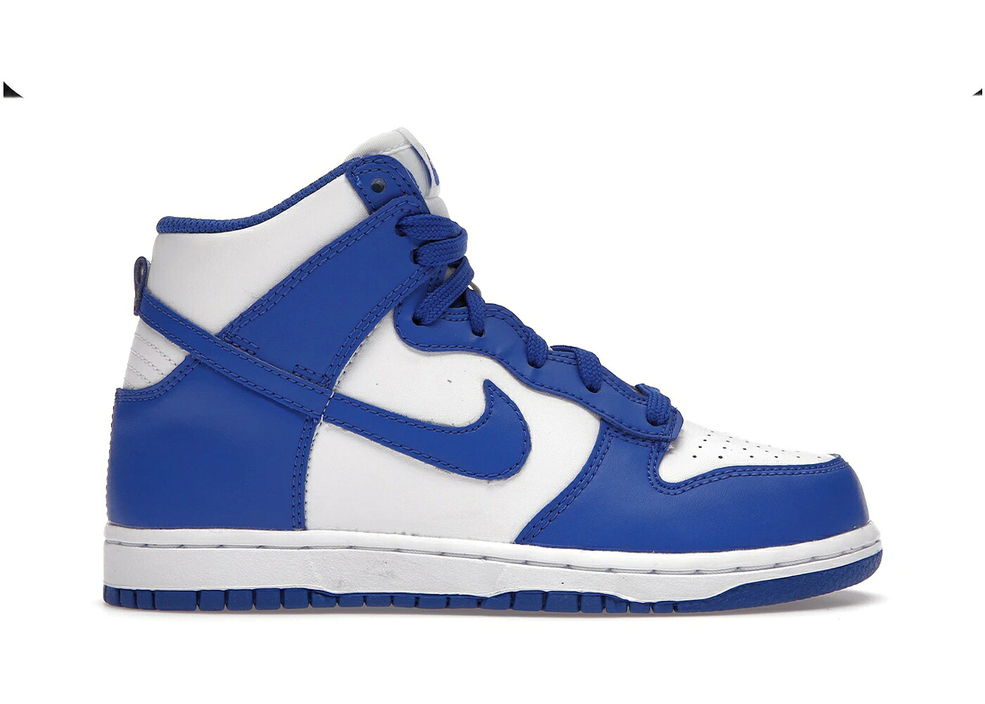 ナイキ ダンク ハイ ゲーム 白色 ホワイト 橙 オレンジ ダンクハイ ゲームロイヤル 青 ブルー ジュニア キッズ NIKE DUNK HIGH GAME ROYAL (PS) / WHITE GAME ROYAL TOTAL ORANGE ベビー マタニティ スニー｜スニケス