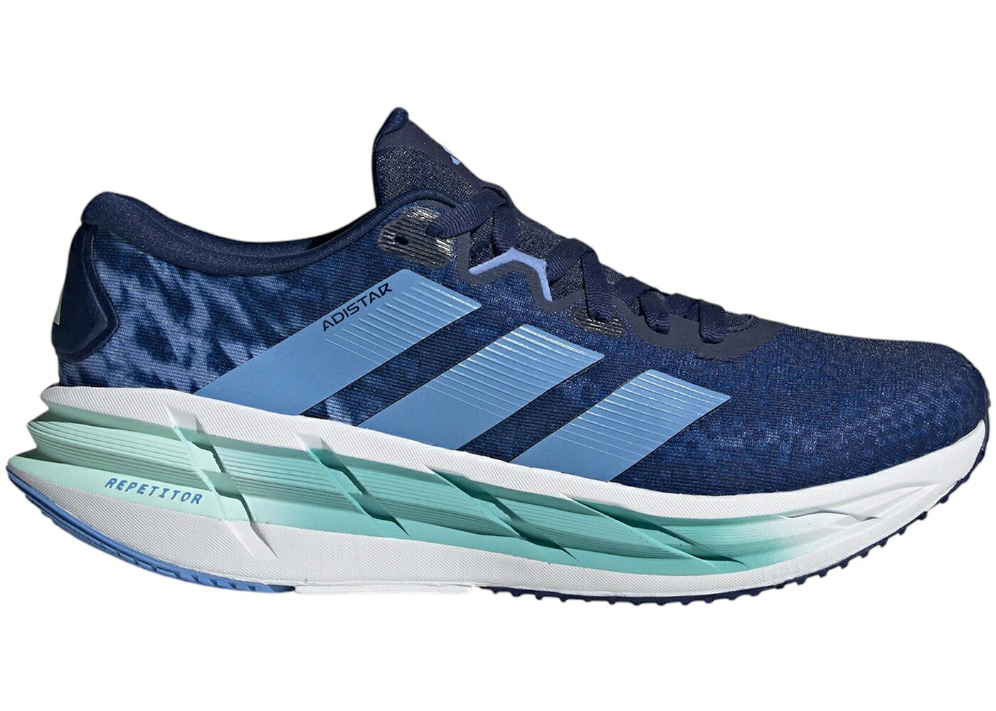 アディダス 青色 ブルー フュージョン スニーカー メンズ ADIDAS ADISTAR 4 DARK BLUE FUSION MINT TON / DARK BLUE BLUE FUSION MINT TON