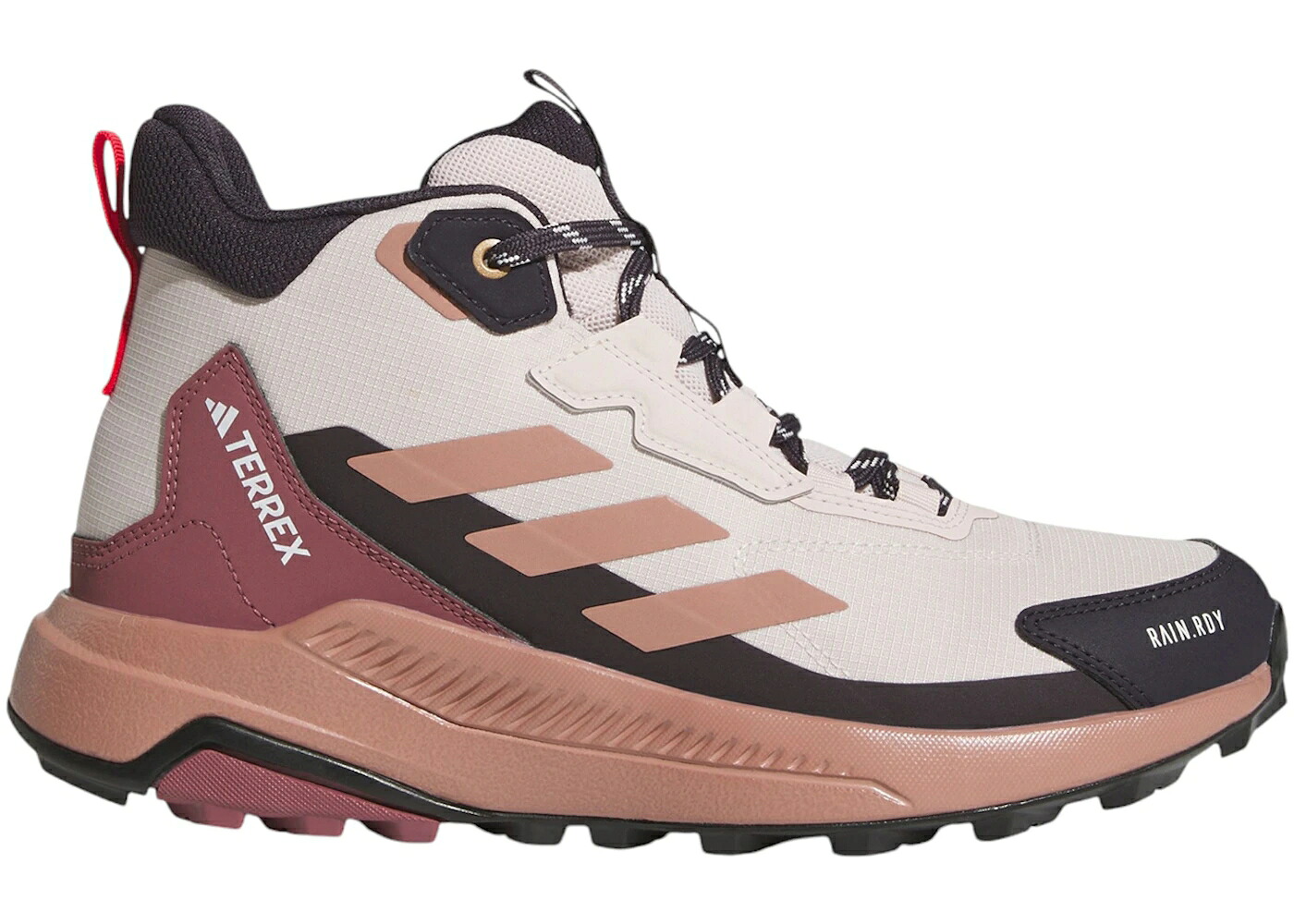 アディダス ミッド ウォーム 純然たる RAIN.RDY WOMEN\u0027S スニーカー レディース ADIDAS TERREX ANYLANDER MID PUTTY MAUVE WARM CLAY PURE RUBY (WOMEN\u0027S) / PUTTY MAUVE WARM CLAY PURE RUBY