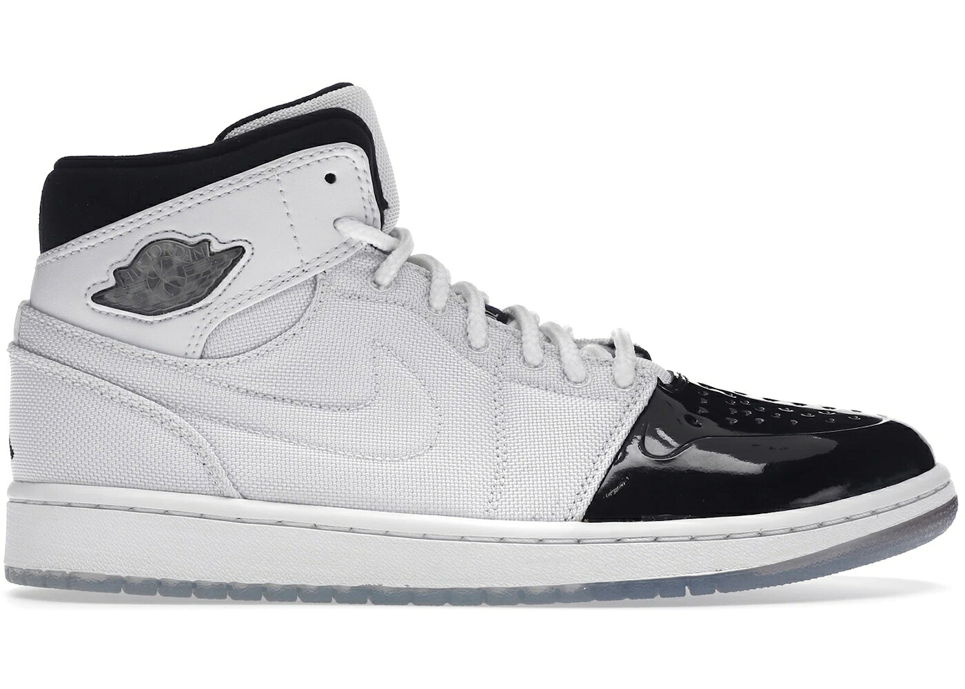 ナイキ ジョーダン 調和 コン吊りひも 白いこと 白いこと 黒いこと 黒いこと スニーカー メンズ JORDAN 1 RETRO 95 CONCORD / WHITE BLACK DARK CONCORD