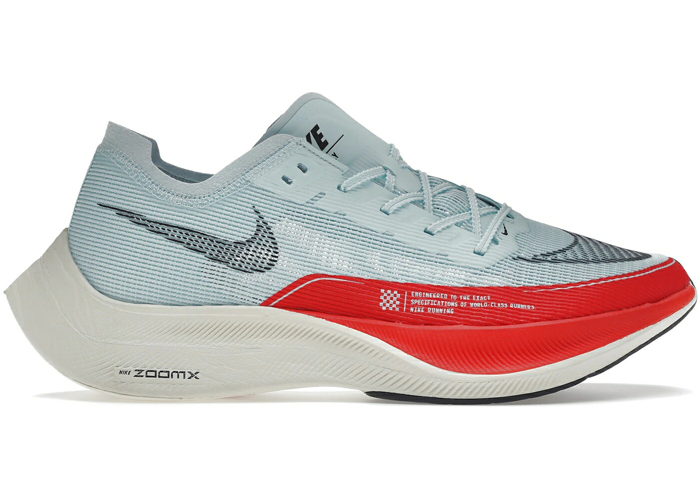 ナイキ 青色 ブルー 赤 レッド NEXT% スニーカー メンズ NIKE ZOOMX VAPORFLY 2 OG GLACIER BLUE / GLACIER BLUE CHILE RED PALE