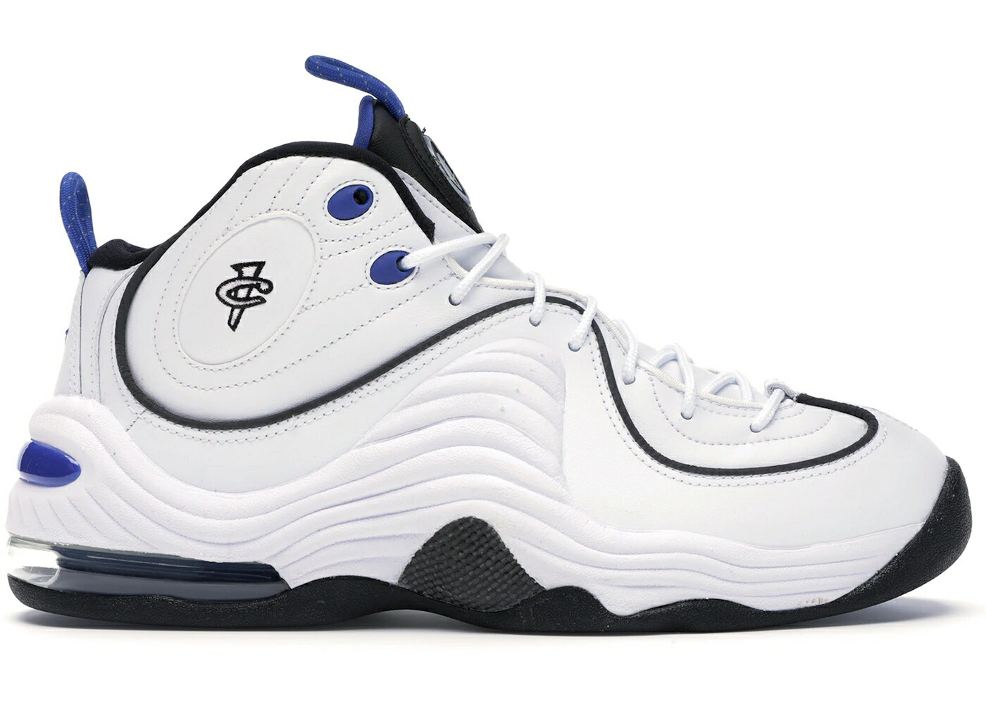 ナイキ ペニー 白いこと 白いこと 青味 青み 黒いこと 黒いこと エア湖ペニー スニーカー メンズ NIKE AIR PENNY II WHITE ROYAL (2016) / HITE VARSITY BLUE BLACK