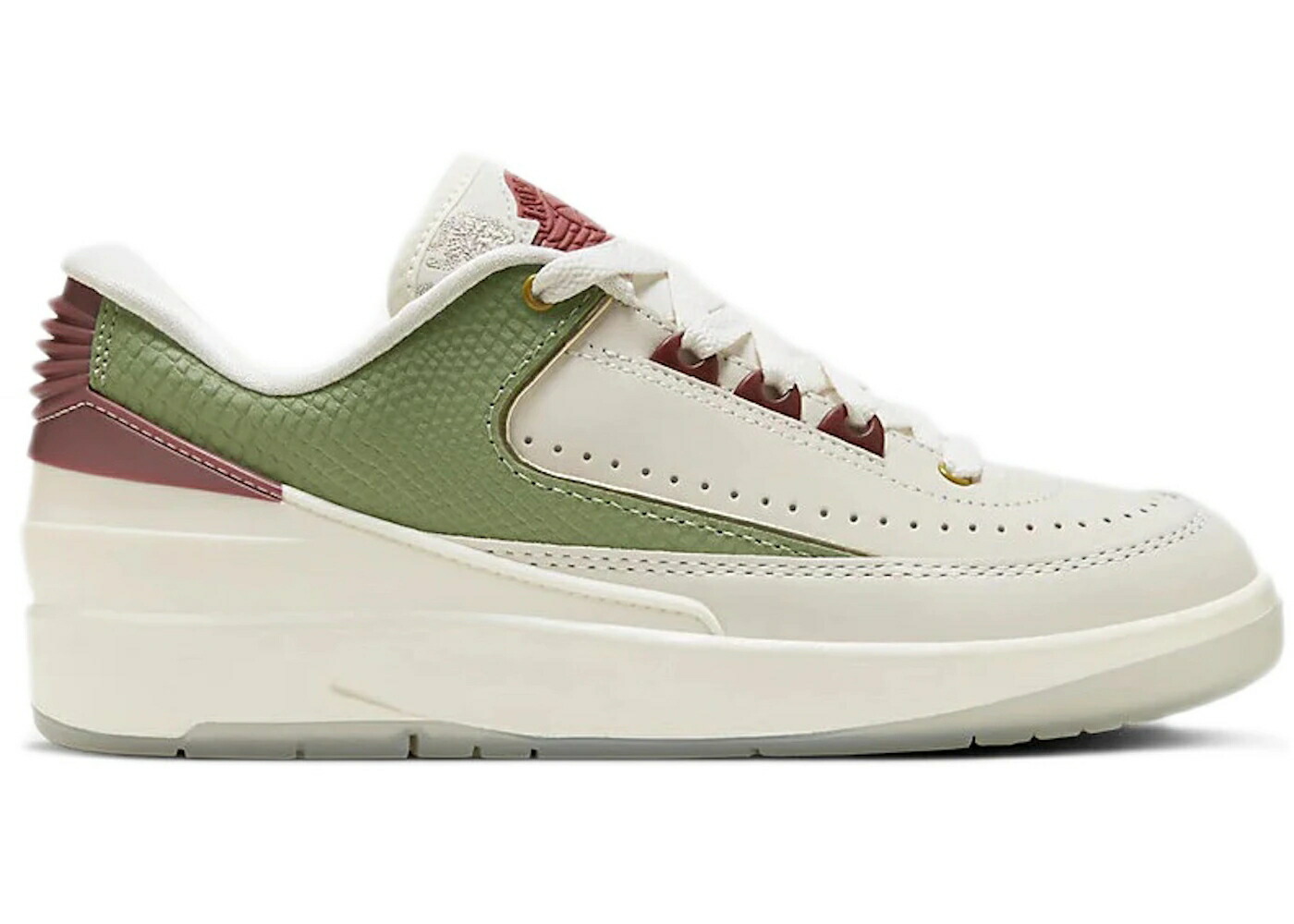 ナイキ ジョーダン ドラゴン 緑 グリーン チーム ジュニア キッズ JORDAN 2 RETRO LOW YEAR OF THE DRAGON (GS) / SAIL CEDAR OIL GREEN DARK TEAM ベビー マタニティ スニーカー