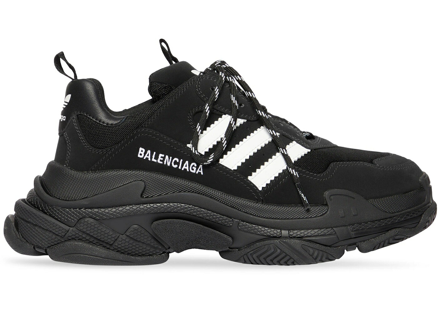 バレンシアガ アディダス 黒いこと 黒いこと 白いこと 白いこと WOMEN\u0027S スニーカー レディース BALENCIAGA X ADIDAS TRIPLE S BLACK WHITE (WOMEN\u0027S) / BLACK WHITE
