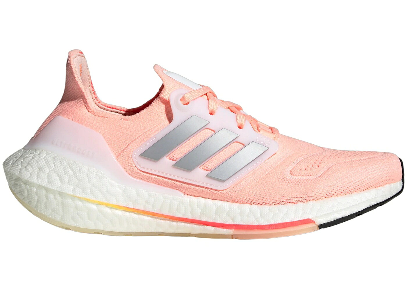 アディダス ウルトラ ブースト 橙 オレンジ 銀色 シルバー ウルトラブースト WOMEN'S スニーカー レディース ADIDAS ULTRA BOOST 22 CLEAR ORANGE SILVER METALLIC ECRU TINT (WOMEN'S) / CLEAR ORANGE SILVER METALLIC