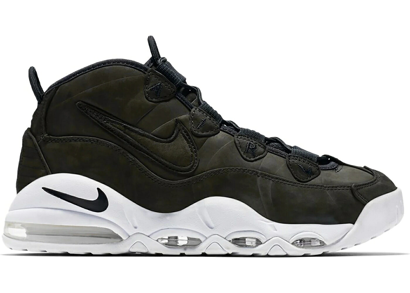 ナイキ マックス アップテンポ 黒色 ブラック 白色 ホワイト エアマックス スニーカー メンズ NIKE AIR MAX UPTEMPO BLACK / BLACK BLACK WHITE BLACK