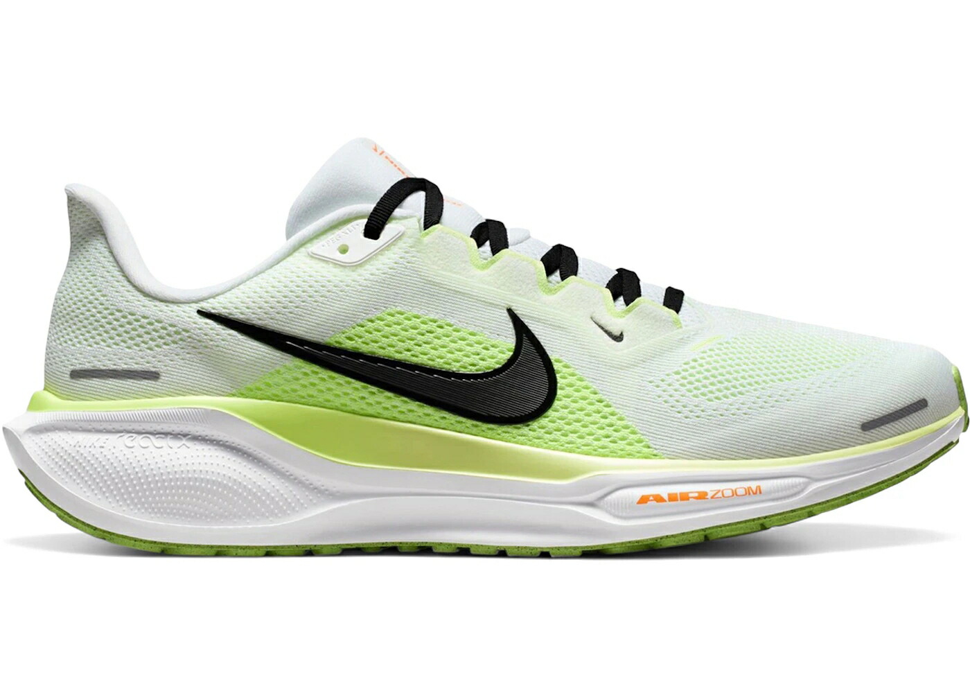 ナイキ ズーム ペガサス 白色 ホワイト 黒色 ブラック ズームペガサス スニーカー メンズ NIKE AIR ZOOM PEGASUS 41 WHITE VOLT ICE BLACK / WHITE VOLT ICE BARELY VOLT BLACK