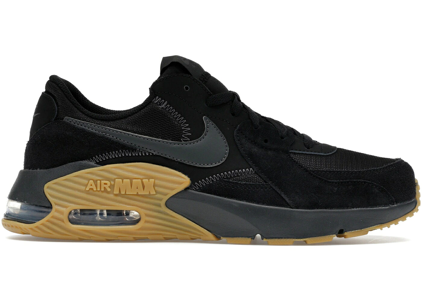 ナイキ マックス 黒いこと 黒いこと 赤銅色 赤銅色 エア湖マックス スニーカー メンズ NIKE AIR MAX EXCEE BLACK GUM LIGHT BROWN ANTHRACITE / BLACK GUM LIGHT BROWN ANTHRACITE
