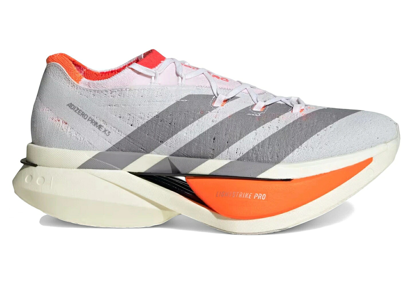 アディダス アディゼロ 白いこと 白いこと 赤 赤いこと スニーカー メンズ ADIDAS ADIZERO PRIME X3 STRUNG WHITE LUCID RED / CLOUD WHITE CLOUD WHITE LUCID