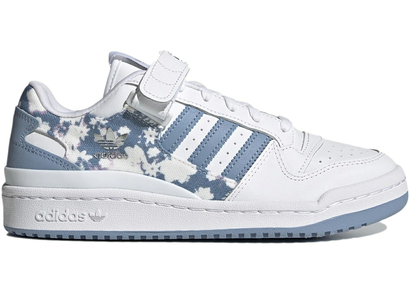 アディダス フォーラム スカイ 白色 ホワイト レジェンド WOMEN'S スニーカー レディース ADIDAS FORUM LOW FLORAL AMBIENT SKY (WOMEN'S) / CLOUD WHITE AMBIENT SKY LEGEND|スニケス