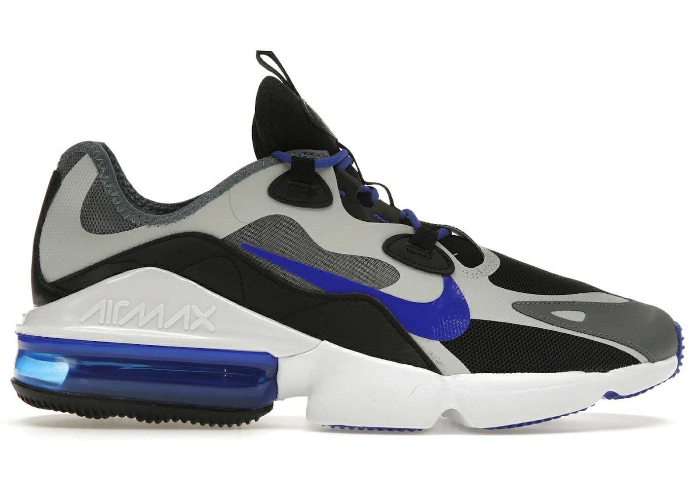 ナイキ マックス 黒色 ブラック 青色 ブルー エアマックス スニーカー メンズ NIKE AIR MAX INFINITY 2 BLACK RACER BLUE / BLACK RACER BLUE PHOTON DUST