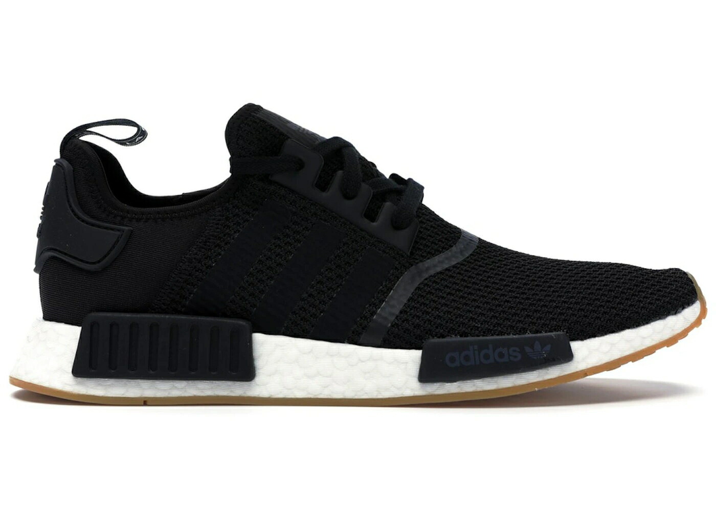 アディダス 黒色 ブラック コア スニーカー メンズ ADIDAS NMD R1 BLACK GUM / CORE BLACK CORE BLACK GUM