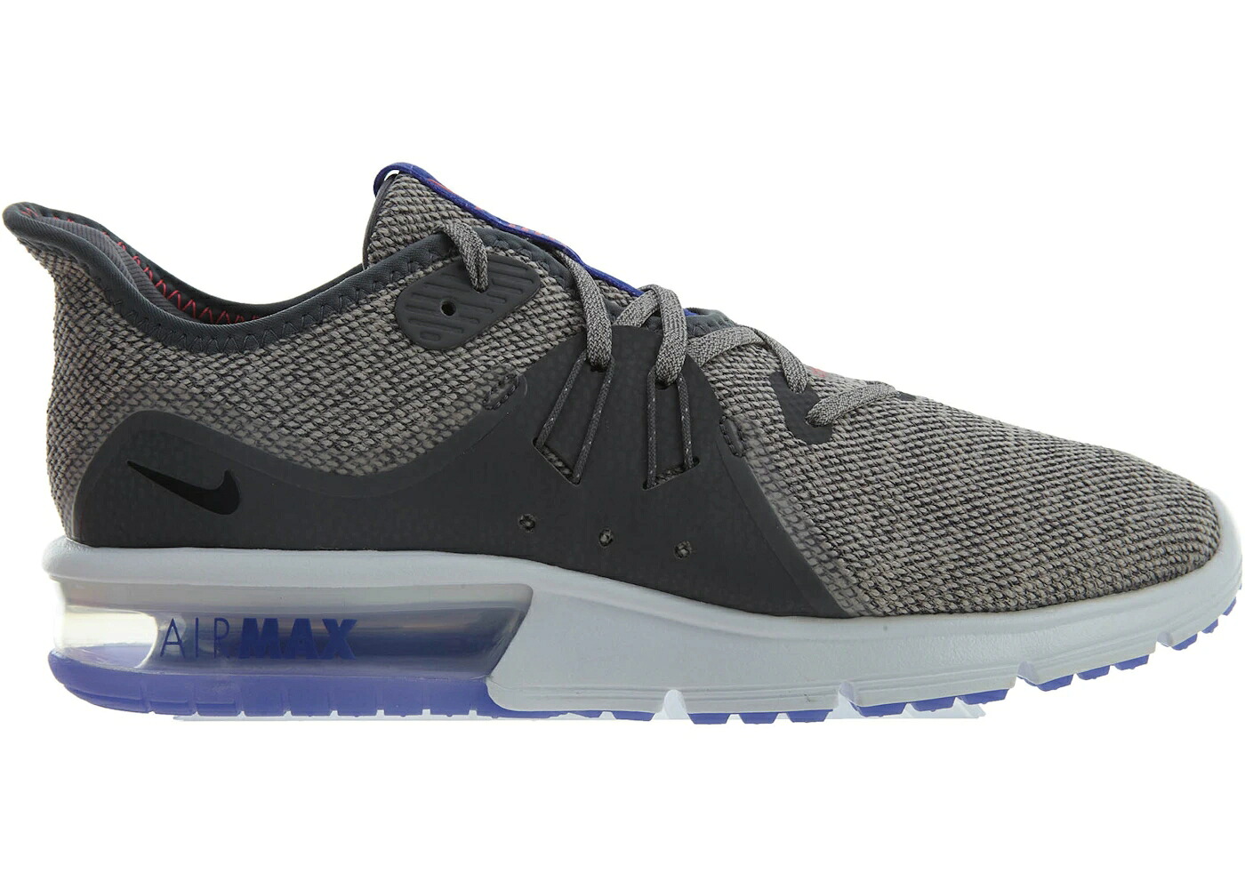 ナイキ マックス シークエント 灰色 グレー 黒色 ブラック エアマックス スニーカー メンズ NIKE AIR MAX SEQUENT 3 DARK GREY BLACK-MOON PARTICLE / DARK GREY BLACK MOON PARTICLE