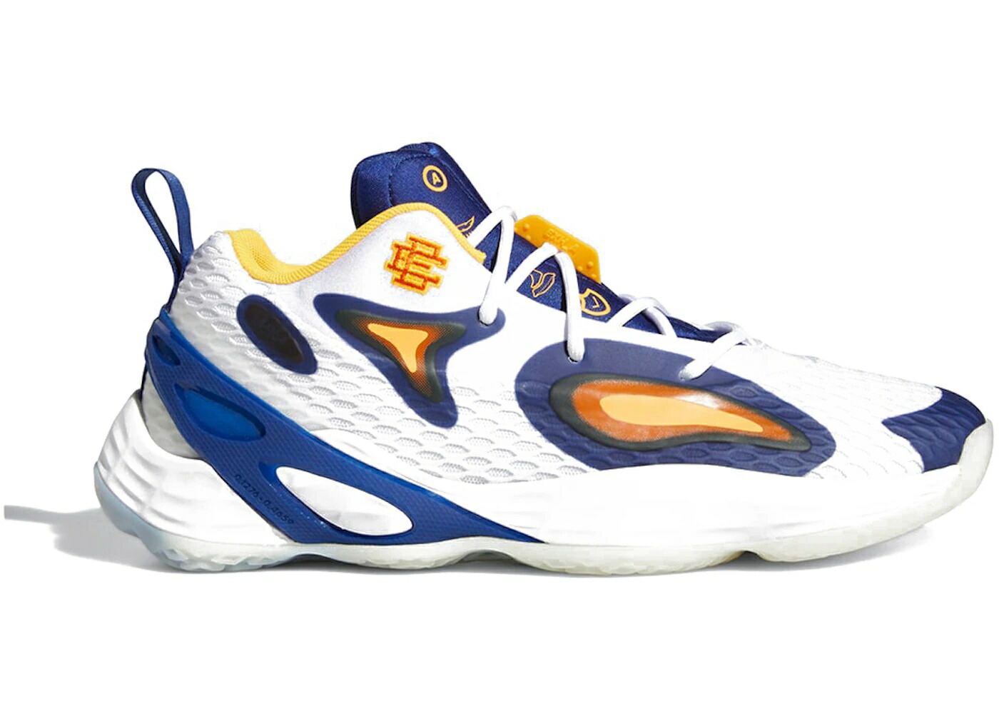 アディダス 白色 ホワイト 青色 ブルー チーム 橙 オレンジ ビクトリー スニーカー メンズ ADIDAS EXHIBIT A ERIC EMANUEL WHITE BLUE / CLOUD WHITE TEAM ORANGE VICTORY