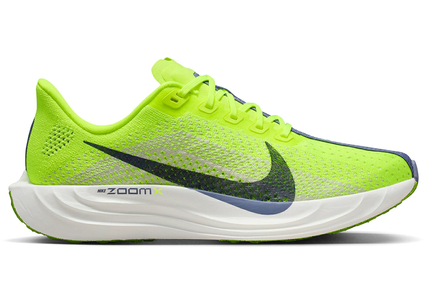 ナイキ ペガサス 白色 ホワイト 藍色 インディゴ プラチナム WOMEN'S スニーカー レディース NIKE ZOOMX PEGASUS PLUS VOLT WHITE WORLD INDIGO (WOMEN'S) / VOLT PLATINUM TINT WHITE WORLD|スニケス
