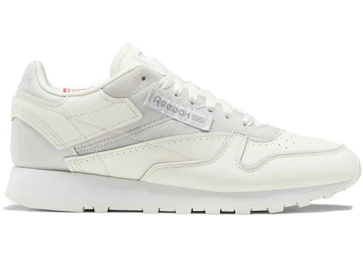 リーボック 古典派音楽 なめし革 薄墨色 薄墨色 白いこと 白いこと スニーカー メンズ REEBOK CLASSIC LEATHER CHALK COLD GREY / CHALK COLD GREY FTWR WHITE