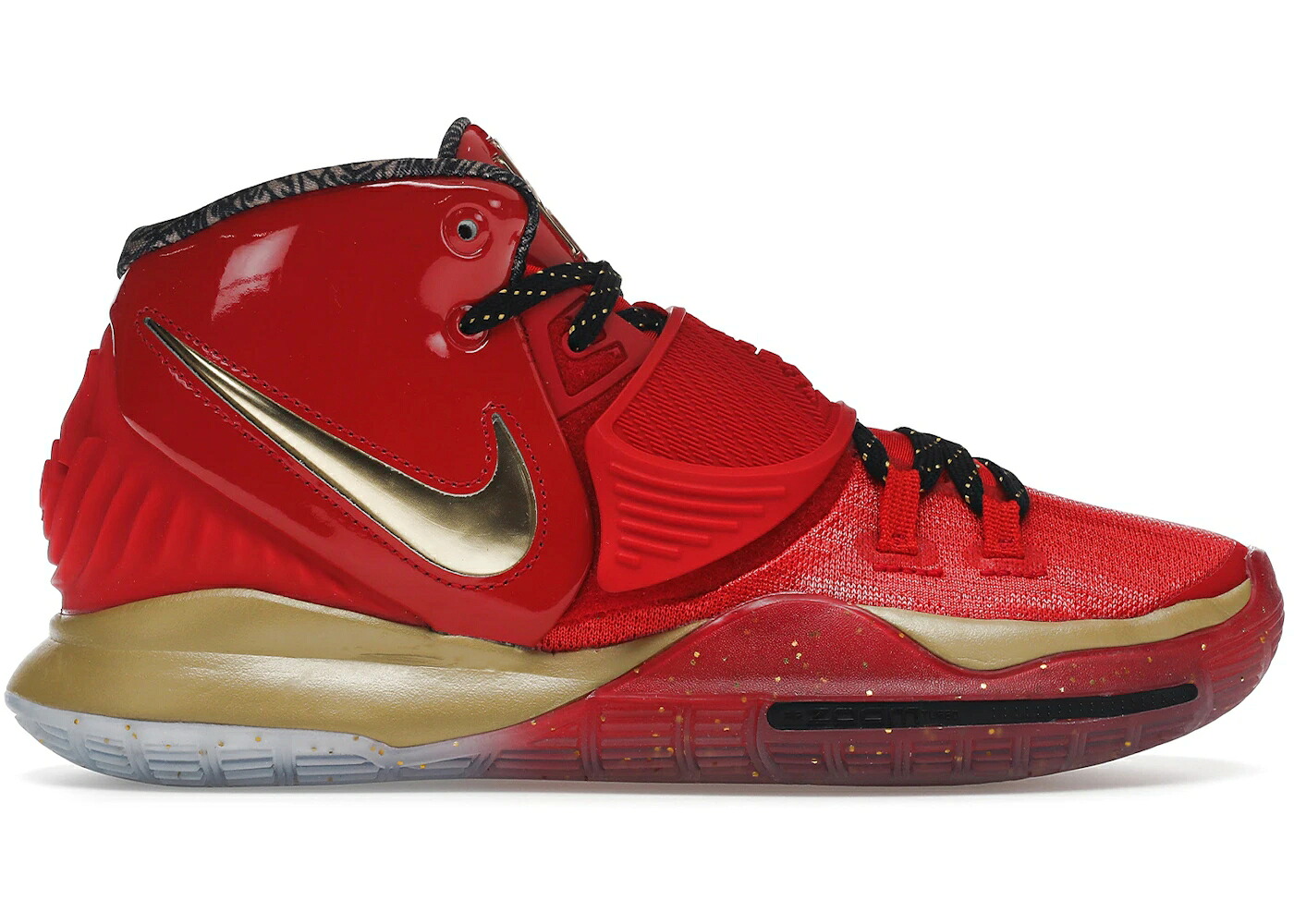 ナイキ カイリー 競り合い 赤 赤いこと ゴールド スニーカー メンズ NIKE KYRIE 6 NBA ALL-STAR GAME (2020) / RED GOLD