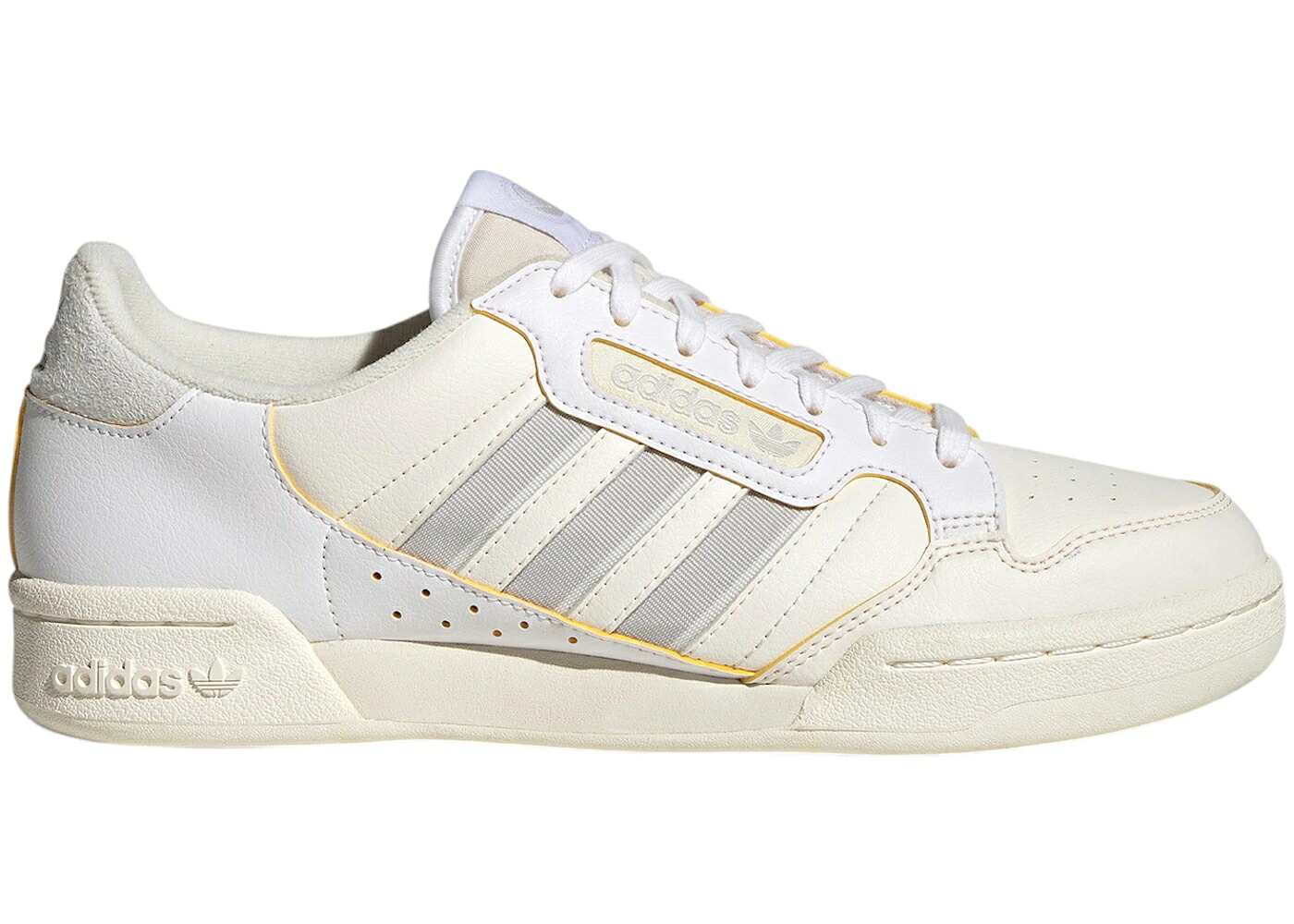 アディダス 白いこと 白いこと 薄墨色 薄墨色 WOMEN\u0027S スニーカー レディース ADIDAS CONTINENTAL 80 STRIPES CLOUD WHITE GREY ONE OFF (WOMEN\u0027S) / CLOUD WHITE GREY ONE OFF WHITE