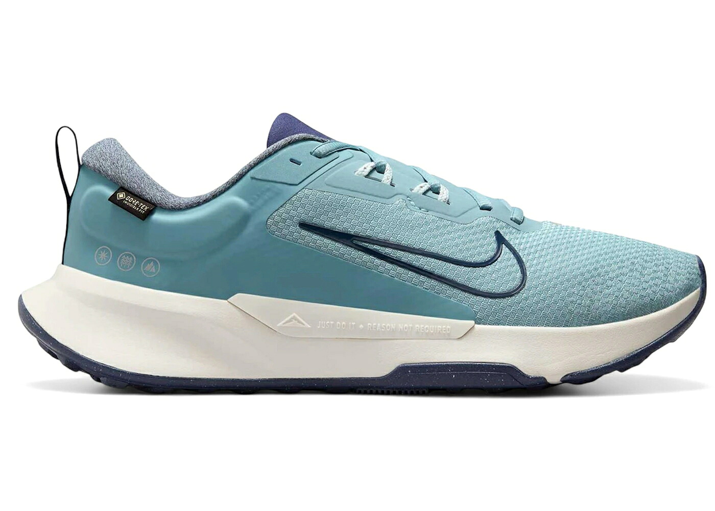 ナイキ ゴアテックス ジーンズ 青味 青み スニーカー メンズ NIKE JUNIPER TRAIL 2 GORE-TEX DENIM TURQUOISE / DENIM TURQUOISE GLACIER BLUE