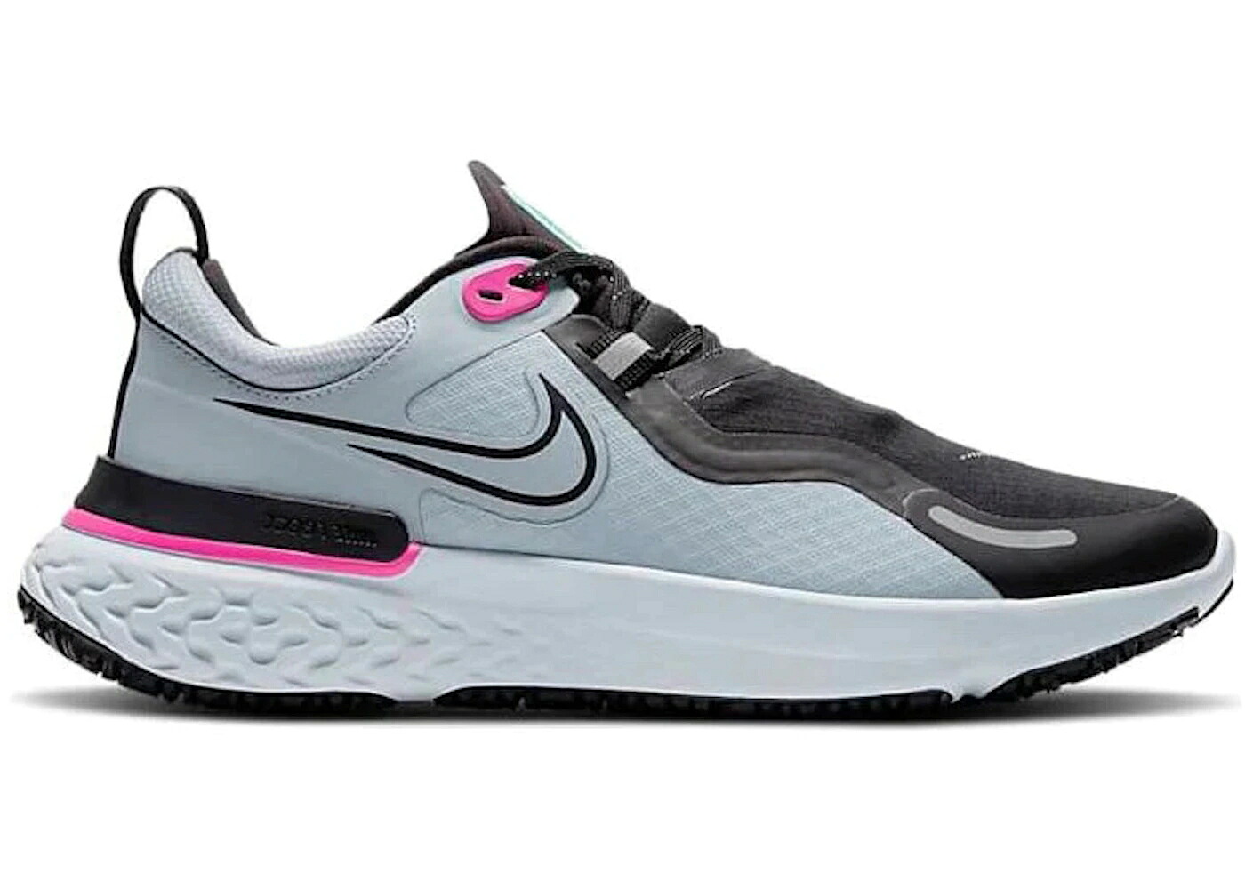 ナイキ リアクト 緑 緑であること 火の手 WOMEN\u0027S スニーカー レディース NIKE REACT MILER SHIELD OBISIDIAN MIST (WOMEN\u0027S) / OBSIDIAN MIST AURORA GREEN FIRE