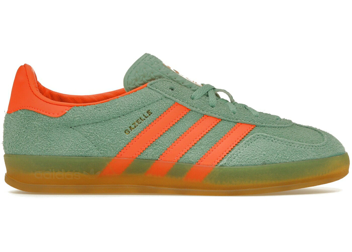 アディダス ガゼル 橙 オレンジ WOMEN'S スニーカー レディース ADIDAS GAZELLE INDOOR PULSE MINT (WOMEN'S) / PULSE MINT ORANGE GUM